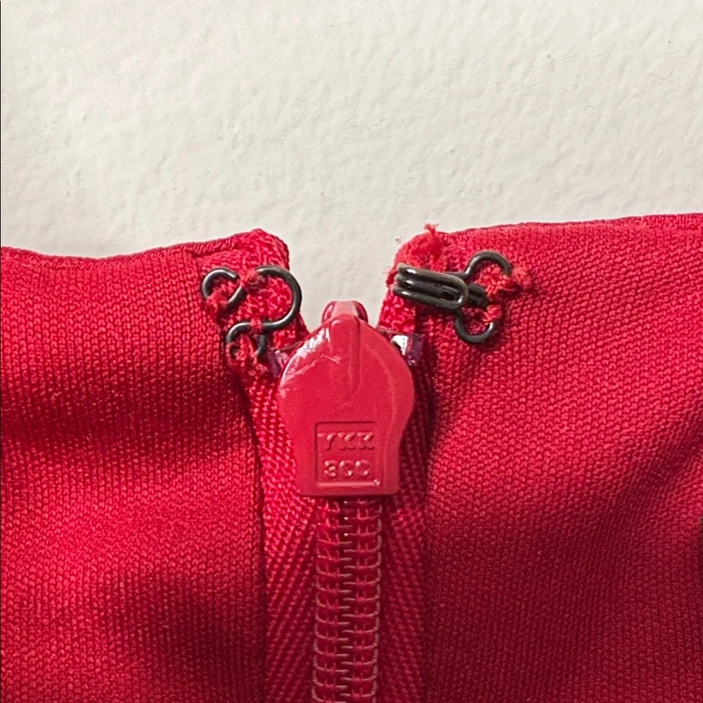 Express Red Dress - Picture 9 of 10